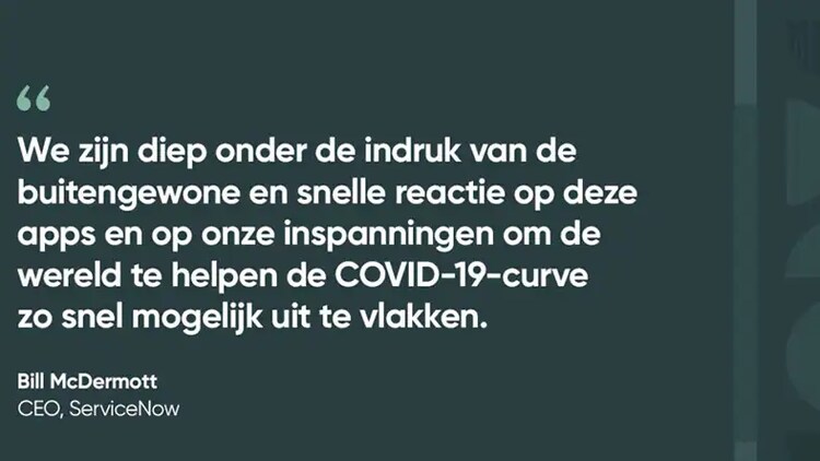 Bijna 1000 organisaties over de hele wereld implementeren de gratis noodresponsapps van ServiceNow