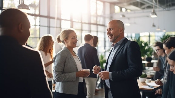 Leidinggevenden bespreken samen manieren om de productiviteitskloof te dichten