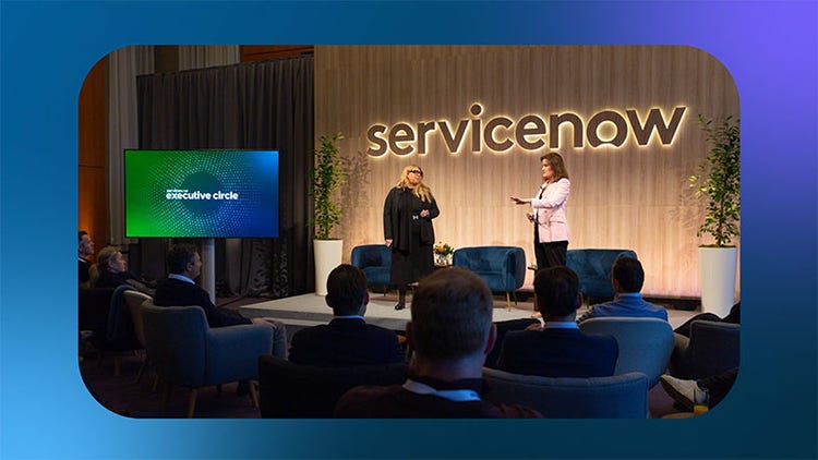 Executive Circle-evenement van ServiceNow in Amsterdam