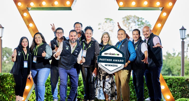 Winnaars van de ServiceNow Partner Awards