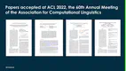 ServiceNow Research spotlight: Papers accepted at ACL 2022
