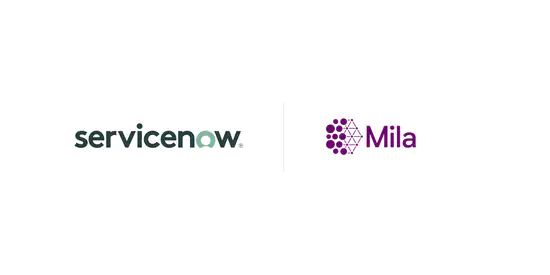 ServiceNow - MILA partnership
