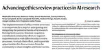 Advancing ethics review practices in AI research
