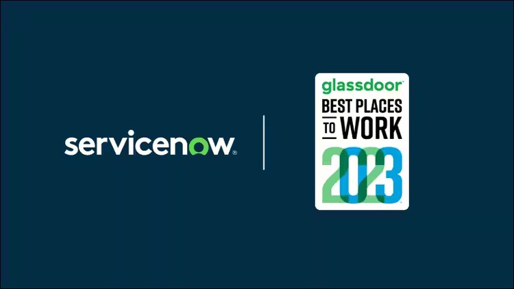 ServiceNow: Glassdoor Best Places to Work 2023
