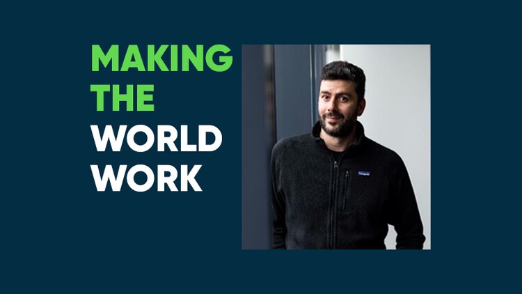 Making the world work: Emil A., vice president for internationalisation and accessibilty engineering at ServiceNow